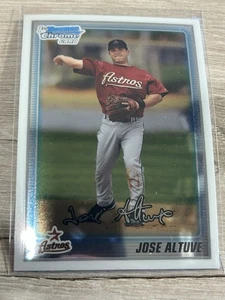 2010 Bowman Chrome - Jose Altuve (RC) 1st Bowman Chrome #BCP137 ASTROS - Bild 1 von 3