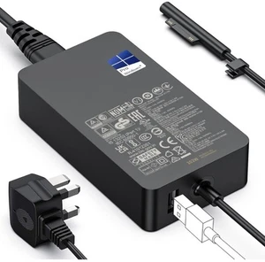102W Ladegerät kompatibel mit Surface Pro 15V 6,33A 102W, 65W, 44W, 39W, 36W, 24W - Bild 1 von 7