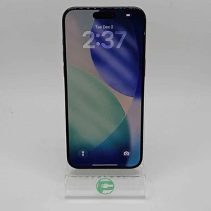 Desbloqueado de fábrica Apple iPhone 15 Pro Max 256 GB Negro Titanio MU663LL/A - Imagen 1 de 12