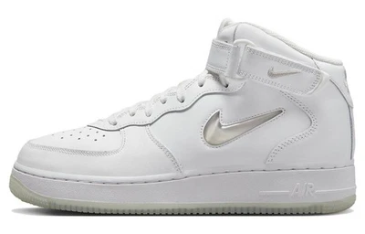 Nike Air Force 1 Mid '07 Color Of The Month Summit White - DZ2672-101 Size - Image 1 of 4