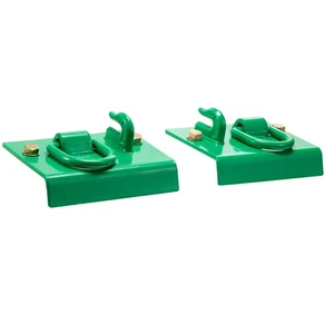  5/16" Traktor Schaufelhaken mit Zurrring, Grade 70 geschmiedeter Stahl 2er Pack Schraube - Bild 1 von 2