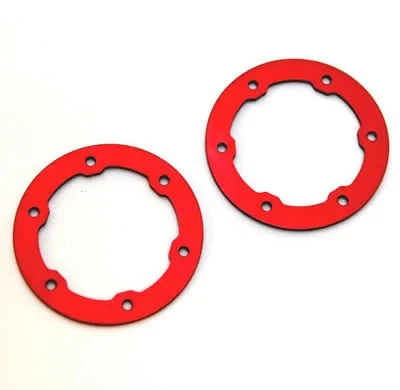 SPTSTP6236R ALUMINUM LIGHT WEIGHT BEADLOCK RINGS FOR SLASH PROLINE WHEEL: RED - Image 1 of 1