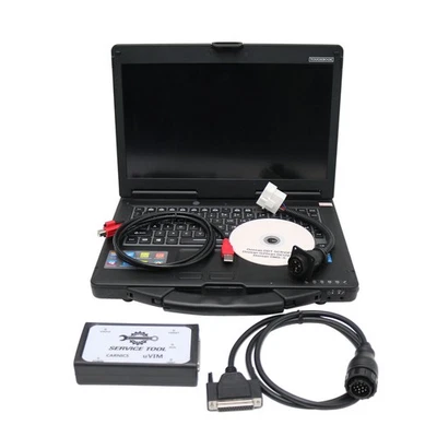 Herramienta de diagnóstico de motor Doosan escáner de interfaz UVIM | carretilla elevadora excavadora Foto 1 de 4