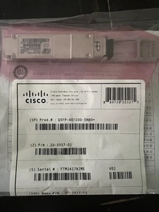 Cisco QSFP-40/100-SRBD Transceiver Module 100g/40g 10-3317-02 - Picture 1 of 1