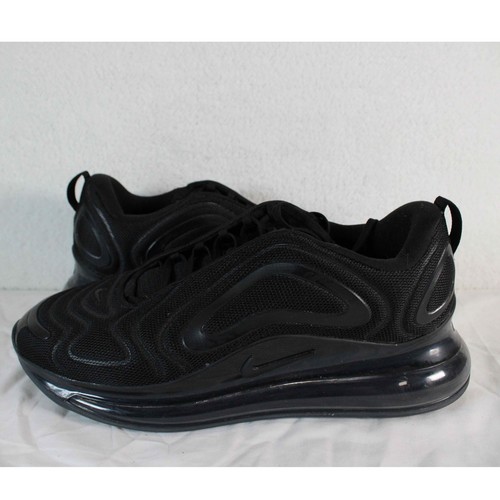 Scarpe da corsa Nike Air Max 720 sneakers sportive tutte nere taglia 11 5