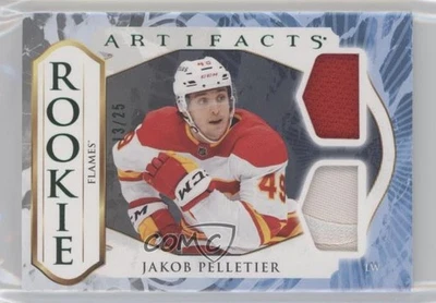 2023 Artifacts Rookies Horizontal Material /399 Jakob Pelletier #197 Rookie RC - Image 1 of 2