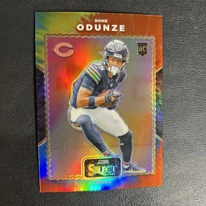 2024 Panini Select Rome Odunze RC Tie Dye /25 Chicago Bears - Picture 1 of 2