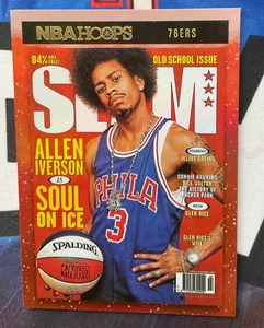 2020-21 Panini NBA Hoops Basketball #1 Allen Iverson SLAM (DP) - Picture 1 of 2