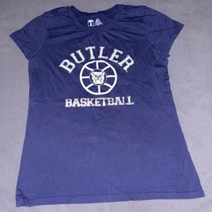 Butler Bulldogs Basketball T-Shirt Damen Gr. L Collegiate Top metallic - Bild 1 von 7