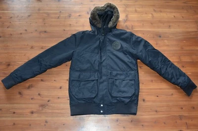 Bench, Parka/Winterjacke, schwarz, Kapuze mit Webpelz, Herren Grösse S - Bild 1 von 3