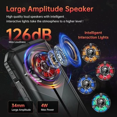 Teléfono FLAWLESS DOOGEE S PUNK Android 14 Resistente SUPER RUIDOSO 20GB+512GB 10800mAh!!! Foto 1 de 4