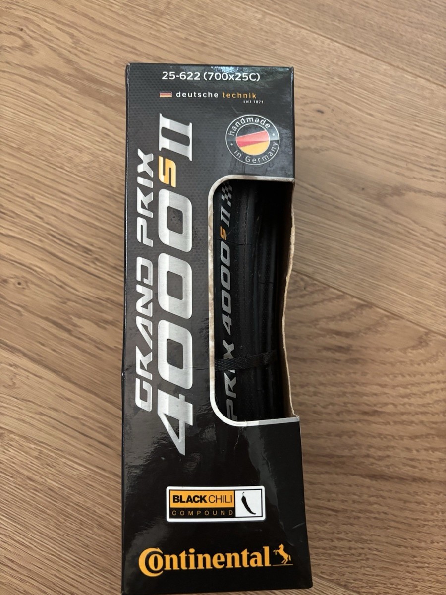 Continental Grand Prix 4000 S II 25c 未使用 Tire - Continental Grand Prix 4000 S Folding Black - Urban
