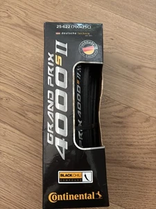 Continental Grand Prix 4000s II 700c x 25 mm Clincher Tire NEW IN BOX - Picture 1 of 5