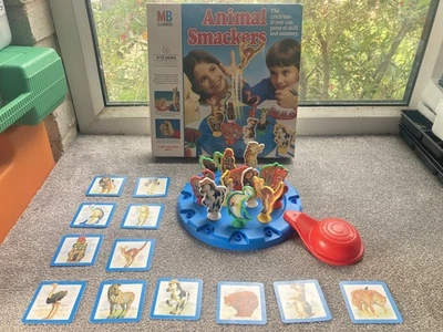 Vintage 1984 MB Games Animal Smackers Board Game - 100% Complete  - Image 1 of 4