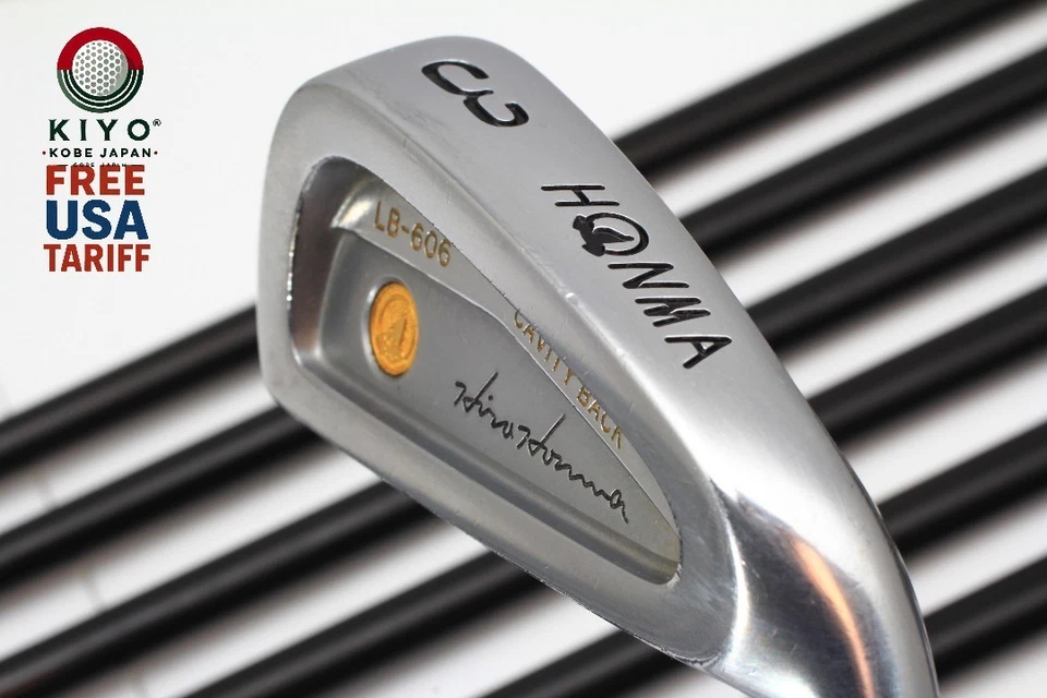 10Pcs HONMA LB 606 24K GP 4S Iron set 3-4-5-6-7-8-9-10-11-SW Regular Flex 4S RH - Image 1 of 4