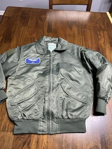 Flyboys Preflight Pilot Jacket Kids Size XL Dress Up Or Halloween Costume NWOT - Picture 1 of 7