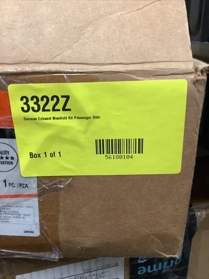 Colector de escape izquierdo Dorman para Mazda B3000 Ford Ranger 3,0 L nuevo 2001 Foto 1 de 4