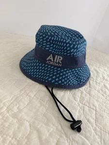 Air Jordan Stencil Bucket Hat Blue Adult Size S/M - Picture 1 of 7
