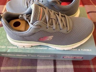 Skechers Women's Flex Appeal 4.0 Trainers - Size 4 UK - Image 1 of 4