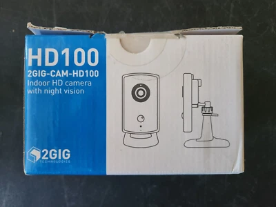 2GIG CAM-HD100 Indoor HD Camera With Night Vision - Image 1 of 4