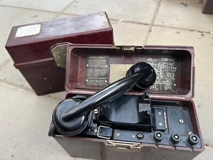 Feldtelefone (Zweier Set) aus dem II. WK der Roten Armee von 1943. - Bild 1 von 1