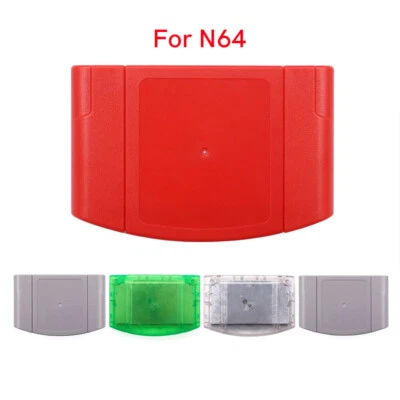 Replacement Game Card Shell for N64 Game Cartridge Cover Case US EU version - Image 1 of 4