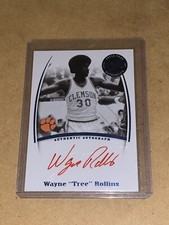2007-08 Press Pass Legends Saturday Signatures Wayne Tree Rollins