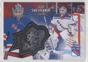 2021-22 Upper Deck Extended Series SPx Finite /2999 Igor Shesterkin #SF-32