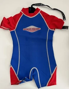 Kids Swimwear - Ocean Pacific Wetsuit - Bodysuit w/ Shirts - Size 6 - Picture 1 of 4