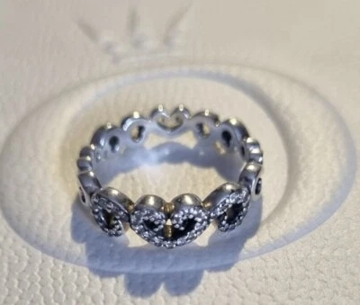 Pandora Ring Heart Swirls Größe 50 - Bild 1 von 4
