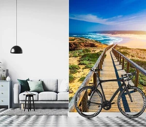 3D Beautiful Beach I8778 Wallpaper Mural Self-adhesive Removable Sticker Erin - Picture 1 of 11