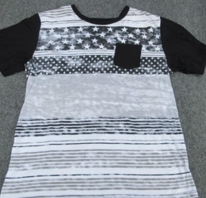 Metro Zone extra large XL gray Blk white Stars Stripes patriotic COOL mett o 85 - Picture 1 of 11