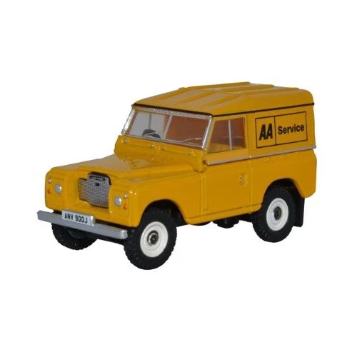 Land Rover Serie III 88 Pollici 1/76 Giallo AA Servizio - Oxford 76LR3S002 - Immagine 1 di 1