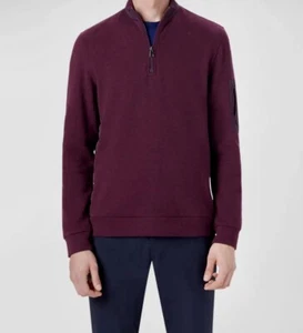 Bugatchi 1/4 Zip Pullover Size Large New With Tag MSRP $149.00 - Bild 1 von 4