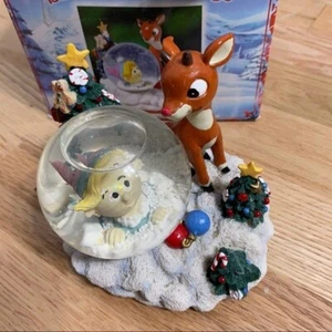 Vintage Rudolph and The Island of Misfit Toys Schneekugel Weihnachtsdeko - Bild 1 von 7