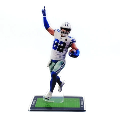 Jason Witten Figure - #8 of Dallas Cowboys Celebrates Scoring Touchdown Ornament Cover