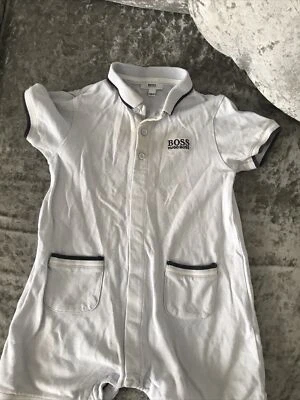 Mameluco Hugo Boss Baby Blue Foto 1 de 2