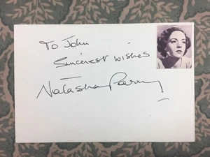 Natasha Parry - Romeo and Juliet - Midnight Lace - Crow Hollow - Autograph 1963 - Picture 1 of 2