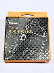Nuova custodia rigida nera Misxi per Apple Watch serie 5/4 44 mm (confezione da 1) - Foto 1 di 5