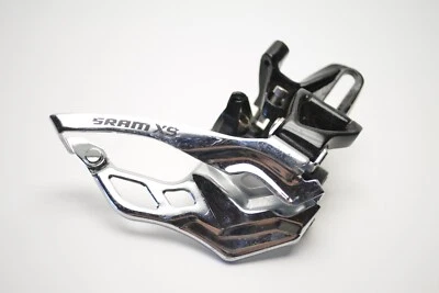 SRAM X9 BICYCLE DUAL PULL DIRECT MOUNT 2 X 10 SPEED FRONT DERAILLEUR - Image 1 of 4