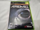 Microsoft XBOX: Area-51  -- Comes with Box & Manual - Tested and Working!