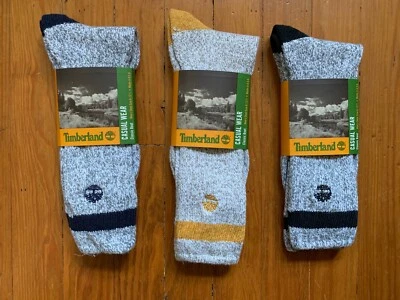 Vtg. Timberland Mens Classic Boot Rag Socks USA Made Deadstock 1 Pr. NWT - Image 1 of 4