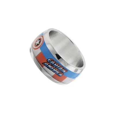 Captain America Retro Comic Ring MARVEL Comics Cinematic Universe MIB - Image 1 of 2