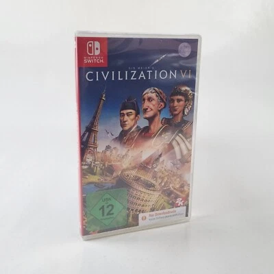 Civilization VI 6 Code in a Box Nintendo Switch/Lite/OLED Strategiespiel