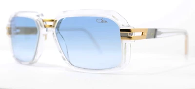 Cazal Sonnenbrille MOD. 6004/3 COL. 015 cat. 1 Crystal Gold Light Blue Gradient - Bild 1 von 4