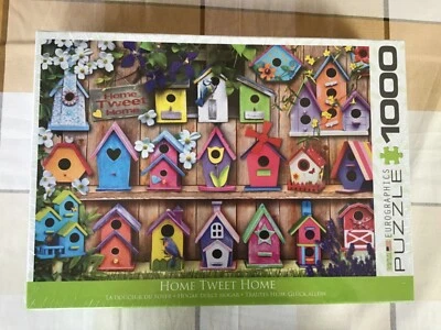 EUROGRAPHICS 1000 PC PUZZLE - HOME TWEET HOME - 6000-5328 - SEALED - Image 1 of 3