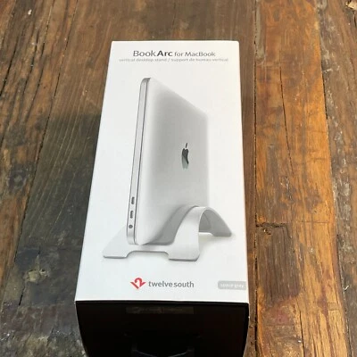 Twelve South BookArc for MacBook Gray Space-Saving Vertical Desktop Stand - Image 1 of 4