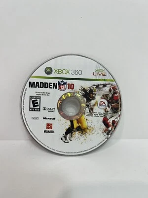 Madden NFL 10 (Microsoft Xbox 360, 2009) Disc Only - Read Description - Image 1 of 2