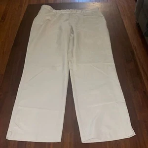 Adidas mens Clima-lite Golf pants. Size 36x32. NWT. Cream color. - Picture 1 of 11