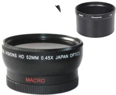 Pro Series Wide Angle Lens for Panasonic DMC-LX7 Digital Camera - Image 1 of 4